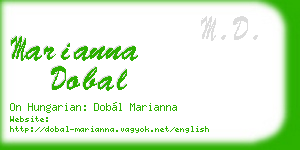 marianna dobal business card